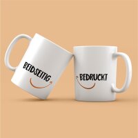 Kaffeetasse Friedenstauben Weiß 330ml