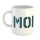 Kaffeetasse Moin Anker Weiß 330ml
