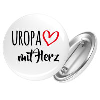 Button Uropa mit Herz