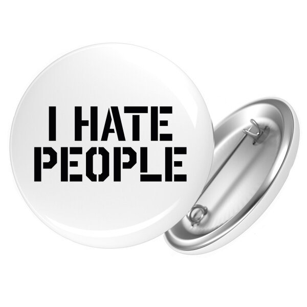 Button I hate people