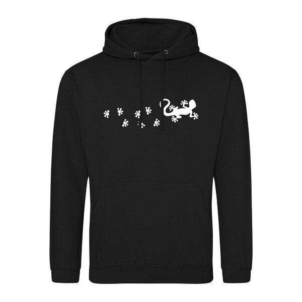Unisex Hoodie Gecko Tapsen Größe S-3XL