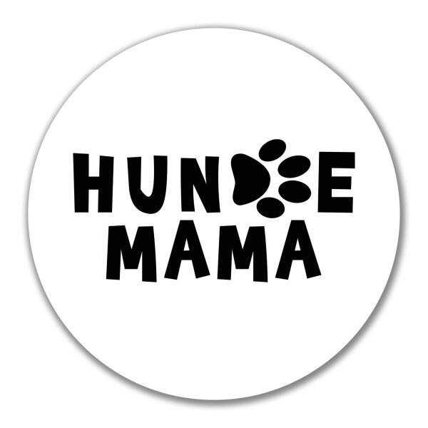 Aufkleber Hundemama Tapse 10cm Sticker