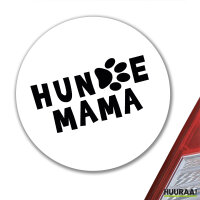 Aufkleber Hundemama Tapse 10cm Sticker