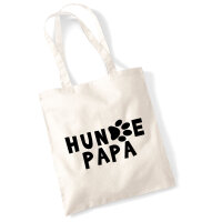 Jutebeutel Hundepapa Tapse 10 Liter