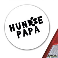Aufkleber Hundepapa Tapse 10cm Sticker