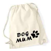 Turnbeutel Dog Mum Tapse 12 Liter