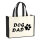 Jutetasche Dog Dad Tapse 21 Liter Black