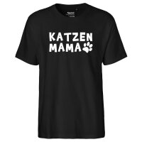 Herren T-Shirt Katzenmama Tapse Größe S-3XL