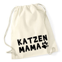Turnbeutel Katzenmama Tapse 12 Liter
