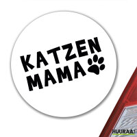 Aufkleber Katzenmama Tapse 10cm Sticker