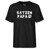 Herren T-Shirt Katzenpapa Tapse Größe S-3XL