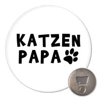 Magnet Katzenpapa Tapse 59mm Kühlschrankmagnet...