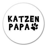 Aufkleber Katzenpapa Tapse 10cm Sticker