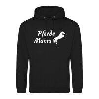 Unisex Hoodie Pferdemama Silhouette Größe S-3XL