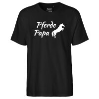 Herren T-Shirt Pferdepapa Silhouette Größe S-3XL
