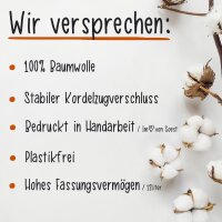 Turnbeutel Content Creator mit Herz 12 Liter