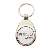 Schlüsselanhänger Ralitystar mit Herz