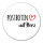 Aufkleber Postbotin mit Herz 10cm Sticker