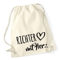 Turnbeutel Richter mit Herz 12 Liter