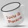 Emaille Tasse Love & Peace Vintage 300ml