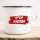 Emaille Tasse Stop Racism Vintage 300ml