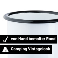 Emaille Tasse Bester Trauzeuge Vintage 300ml