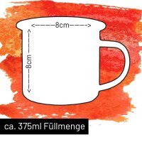 Emaille Tasse Sanitäter Vintage 300ml