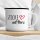 Emaille Tasse Zicke Vintage 300ml
