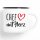 Emaille Tasse Chef Vintage 300ml