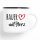 Emaille Tasse Bauer Vintage 300ml
