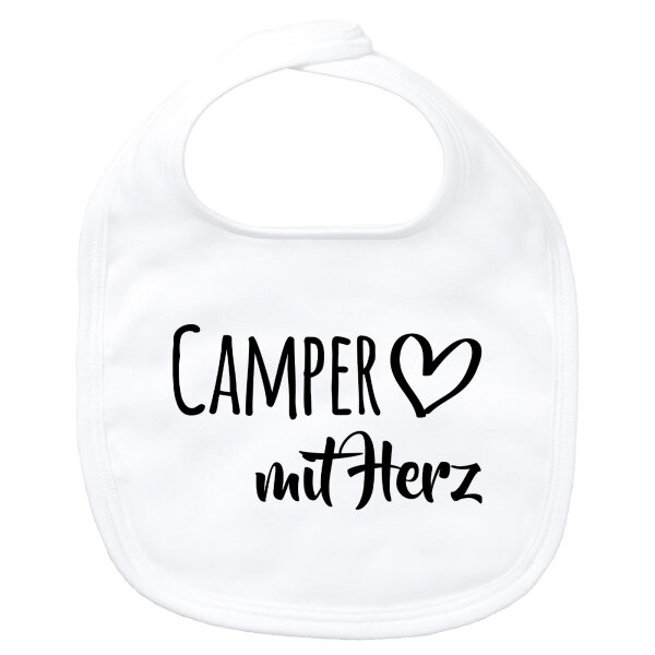 Baby Lätzchen Camper mit Herz