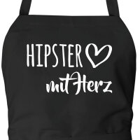 Schürze Hipster mit Herz
