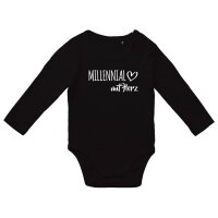 Baby Body Millennial mit Herz Größe 62-80