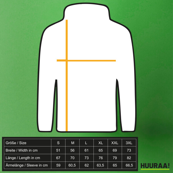 Unisex Hoodie Aktivistin mit Herz Größe S-3XL