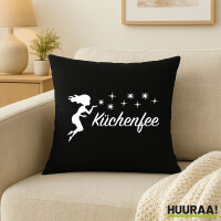 Kissen Küchenfee Sternenstaub 40x40cm