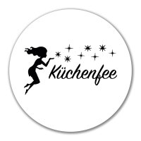 Aufkleber Küchenfee Sternenstaub 10cm Sticker