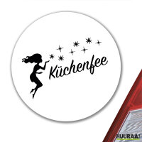 Aufkleber Küchenfee Sternenstaub 10cm Sticker