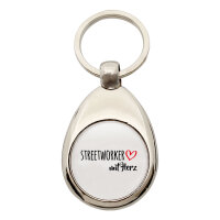 Schlüsselanhänger Streetworker mit Herz