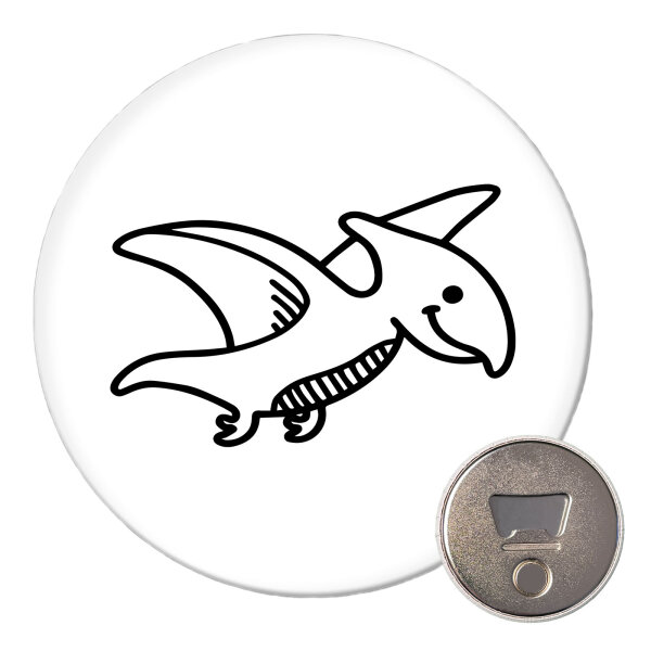 Magnet Pteranodon Dinosaurier 59mm Kühlschrankmagnet Flaschenöffner