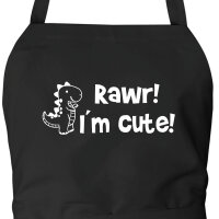 Schürze T-Rex I`m cute
