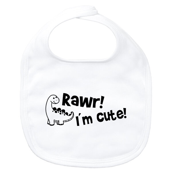 Baby Lätzchen Brachiosaurus I`m cute