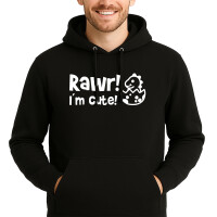 Unisex Hoodie Baby Dino I`m cute Größe S-3XL