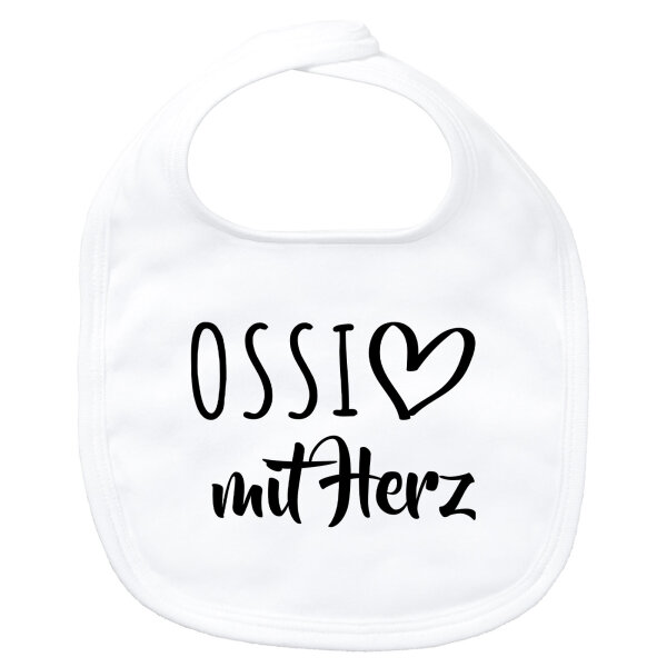 Baby Lätzchen Ossi mit Herz