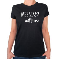 Damen T-Shirt Wessi mit Herz Größe XS-XXL