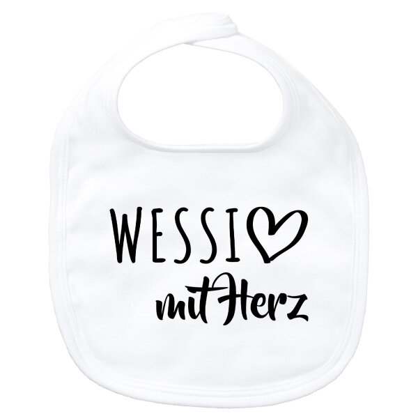 Baby Lätzchen Wessi mit Herz