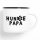 Emaille Tasse Hundepapa Vintage 300ml