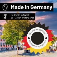 Emaille Tasse Rentner Vintage 300ml