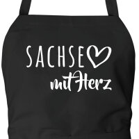 Schürze Sachse mit Herz