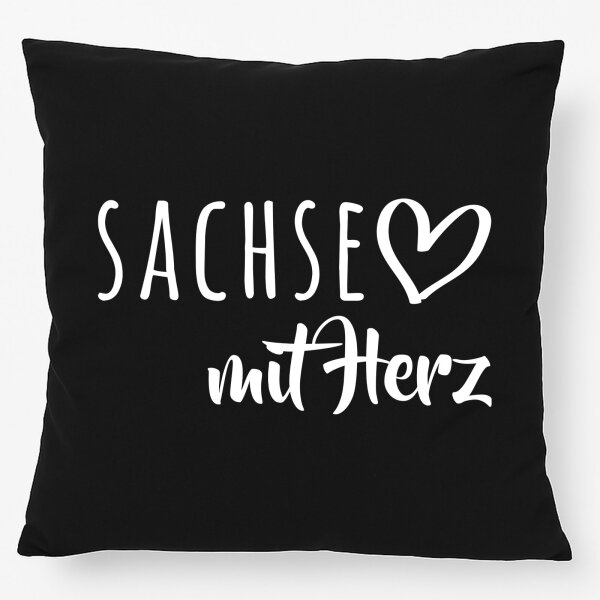Kissen Sachse mit Herz 40x40cm