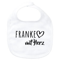 Baby Lätzchen Franke mit Herz